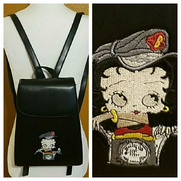 Handbags - Betty Boop Backpack Purse